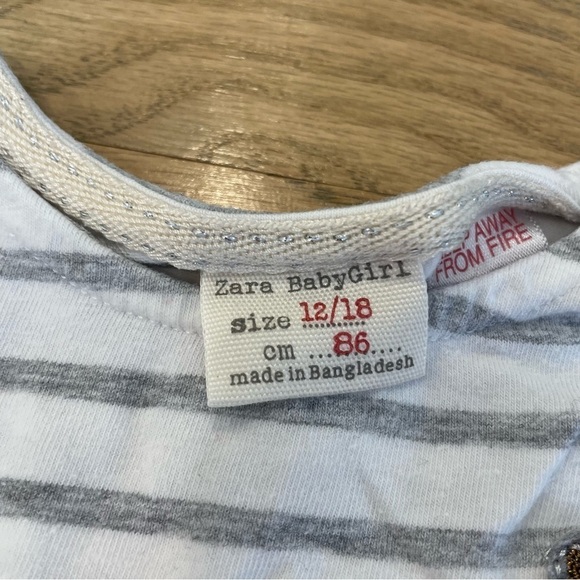 Zara 2 Striped Patch Tops - Picture 3 of 6